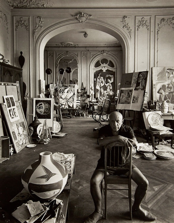 Artwork by Arnold Newman,  Picasso