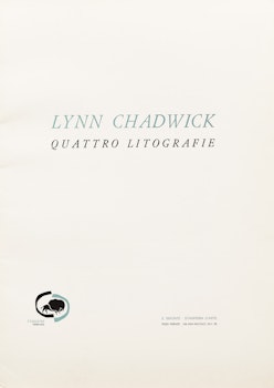 Artwork by Lynn Russell Chadwick, Quattro Litographie