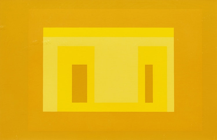 Artwork by Josef Albers, Variant I (From Ten Variants)(Danliowitz 173.1)