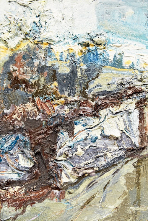 Artwork by Susanna Heller, Steel Fence