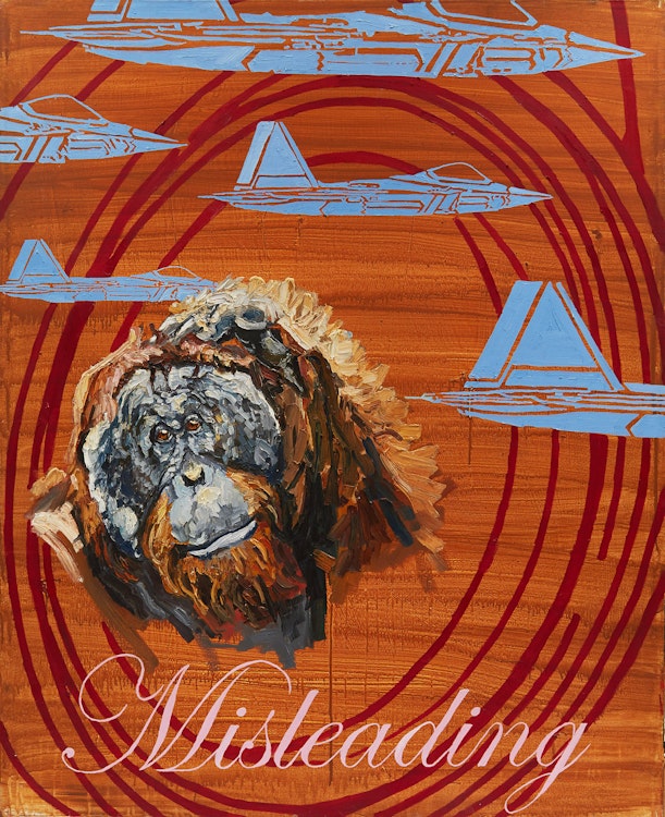 Artwork by Matt Bahen, Misleading