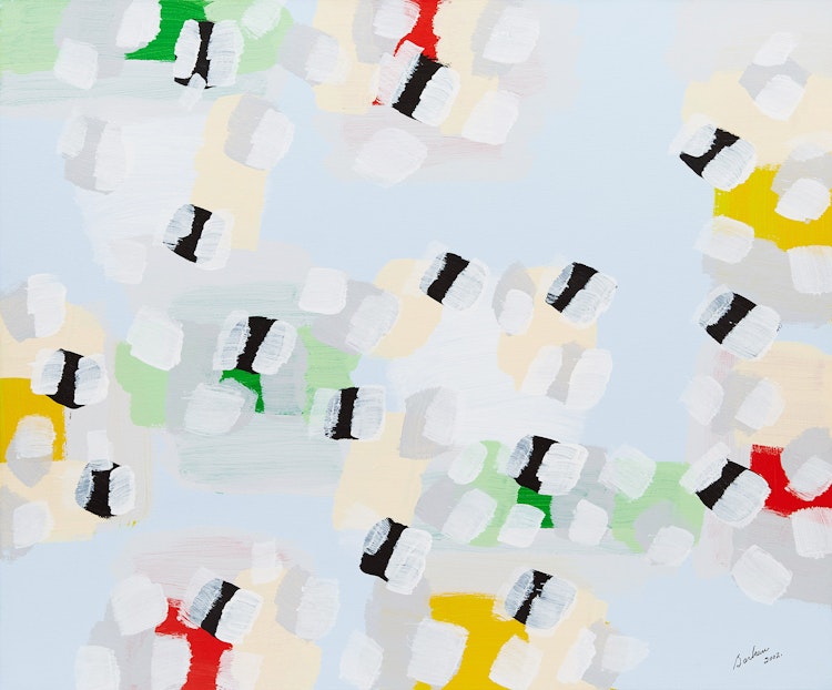 Artwork by Christian Marcel Barbeau, Isle aux bleuets