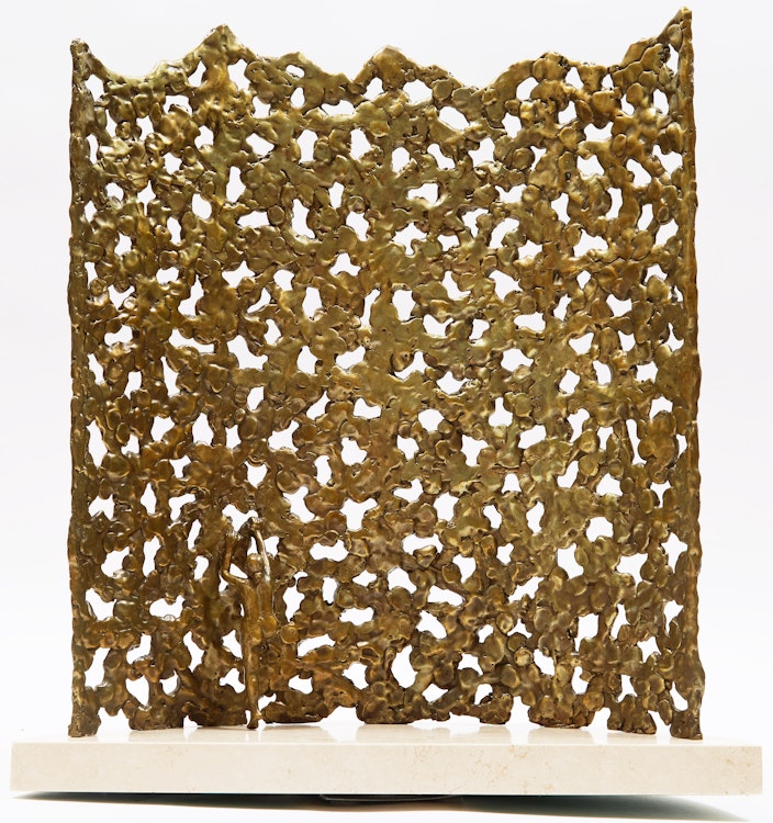 Artwork by Nancy Schön, The Climber