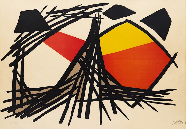 Artwork by Alexander Calder, Untitled (Grande Composition)