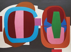 Artwork by Douglas Gibb Morton, Two with Grey (1965)