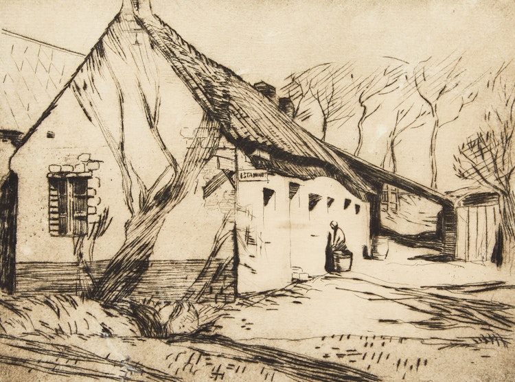 Artwork by Gyrth Russell, Estaminet