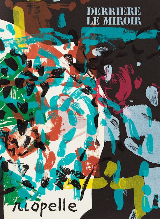 Artwork by Jean Paul Riopelle, Derrière le miroir no. 171