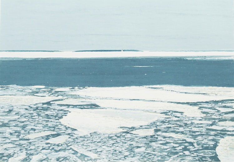 Artwork by Gordon Appelbe Smith,  Northumberland Strait II