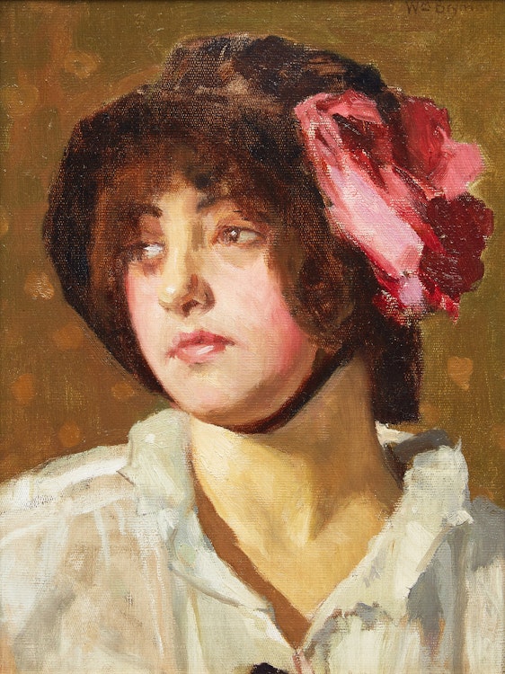 Artwork by William Brymner, Pearl Russell