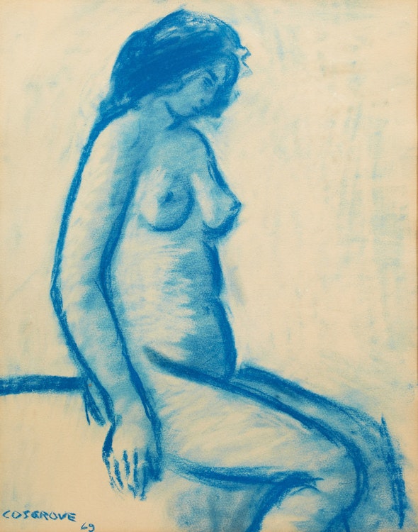 Artwork by Stanley Morel Cosgrove, Standing Nude