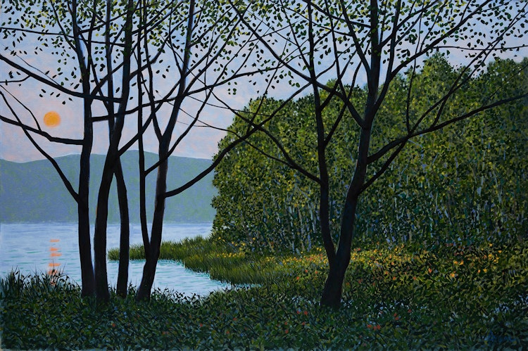 Artwork by Philip Sybal, Sunrise June