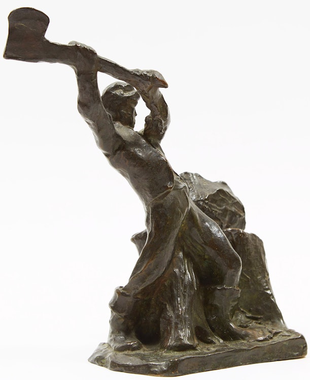 Artwork by Alfred Laliberté, Bucheron