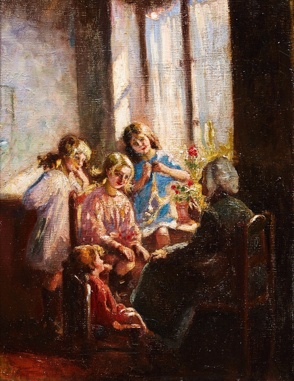 Artwork by Ben Silbert, La bonne histoire
