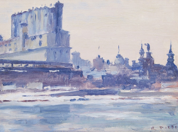 Artwork by Robert Wakeham Pilot, Victoria Basin, Montreal