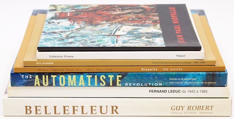 Artwork by  Books and Reference,  Seven Books on Quebec Art