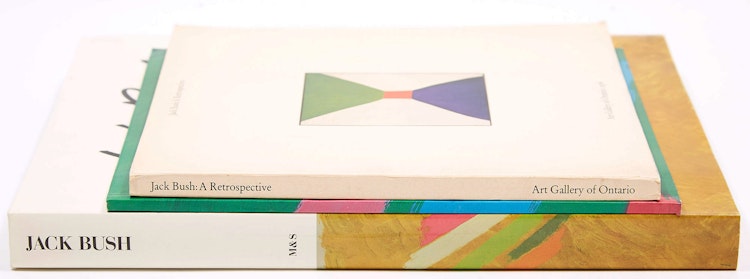 Artwork by Books and Reference, Three Publications on Jack Bush