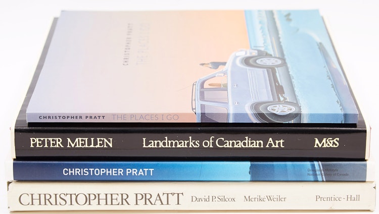 Artwork by Books and Reference, Reference Books on Christopher Pratt and Landmarks of Canadian Art