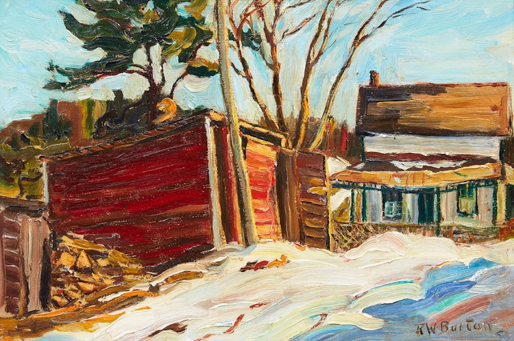 Artwork by Ralph Wallace Burton, Farm Point, Que.