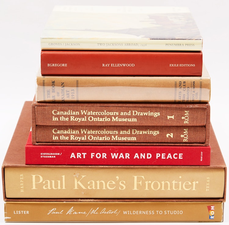 Artwork by  Books and Reference,  Seven Canadian Art Reference Books