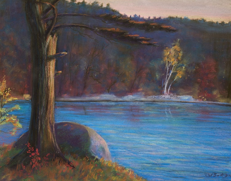 Artwork by Ralph Wallace Burton, Twilight