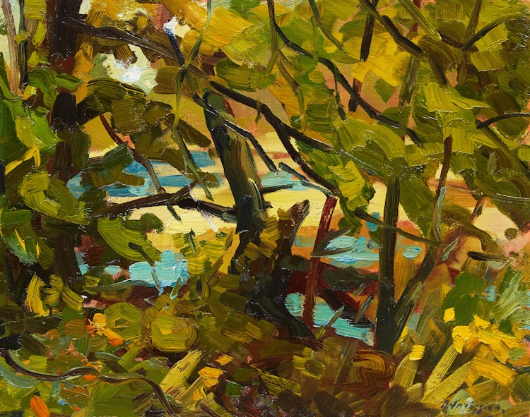 Artwork by Armand Tatossian, Summer Greens