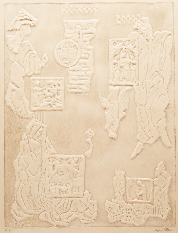 Artwork by André Charles Biéler, Ivories