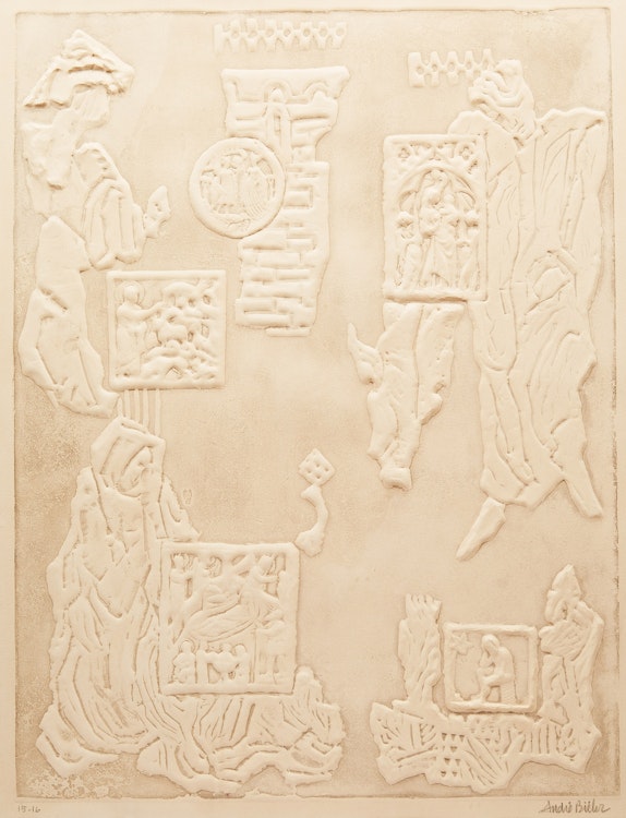 Artwork by André Charles Biéler,  Ivories