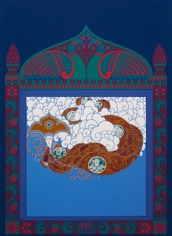 Artwork by Romain de Tirtoff (Erté), The Tempest
