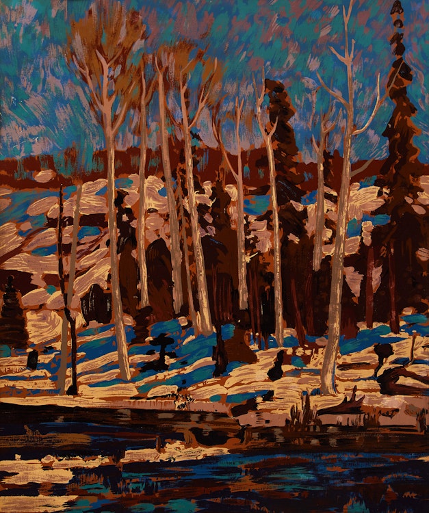 Artwork by Tom Thomson, March