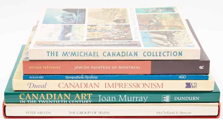 Artwork by Books and Reference, Six Canadian Art Reference Books