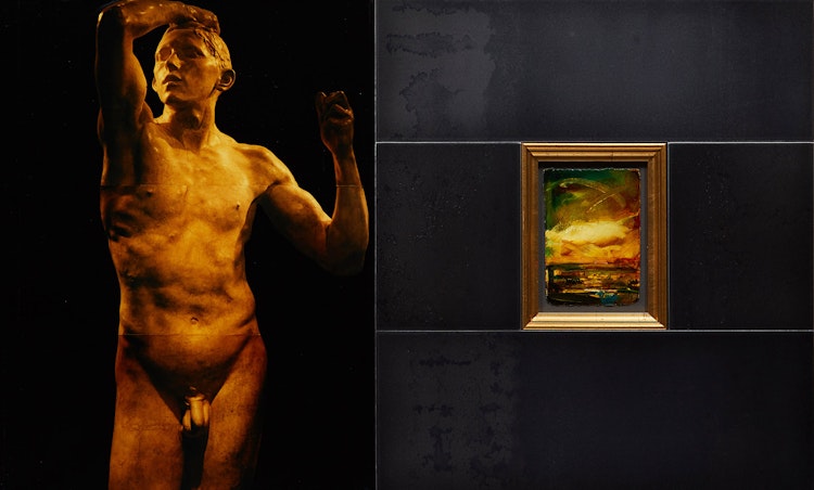 Artwork by David Bierk, Requiem for Life, to Earth and Rodin