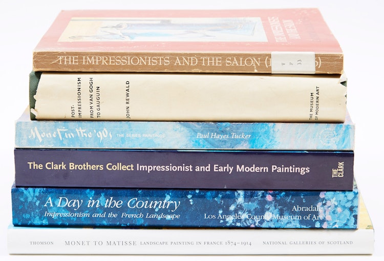 Artwork by  Books and Reference,  Collection of French Impressionism and Post-Impressionism Publications