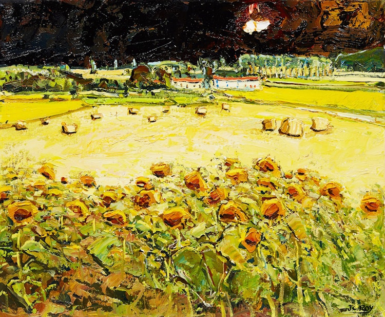 Artwork by Jean-Claude Roy, Chantillac