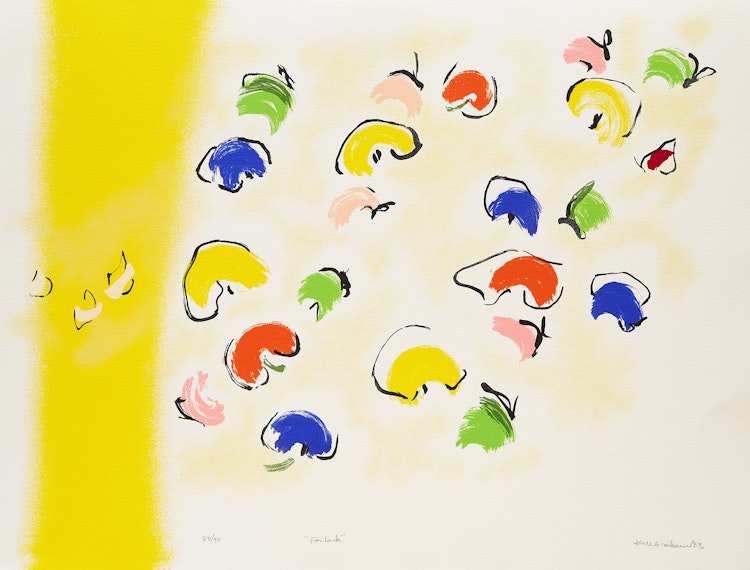 Artwork by Various Artists, Eight Prints from the “Homage to Jack Bush” Portfolio