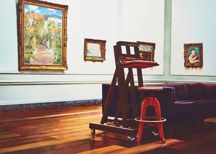 Artwork by Barry Oretsky, Sanctuary