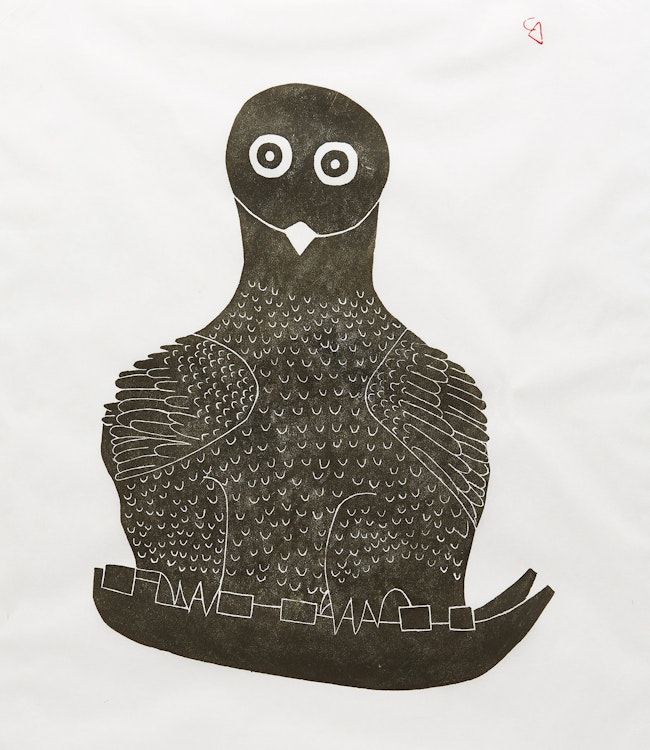 Artwork by Davidialuk Alasua Amittu, Bird
