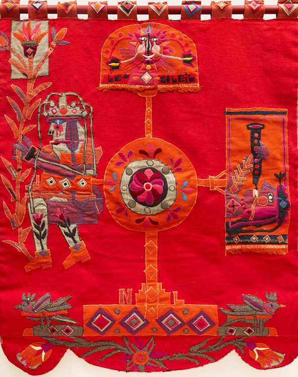 Artwork by Norman Laliberté, Le Soleil