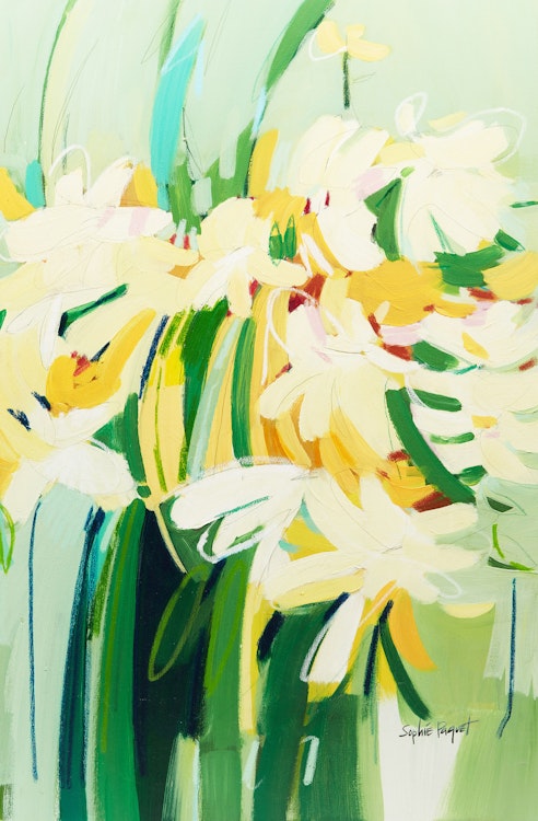 Artwork by Sophie Paquet, Un jardin d’ete