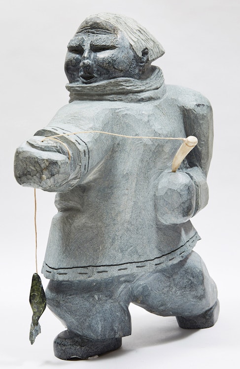 Artwork by Goole Paneak, Fisherman
