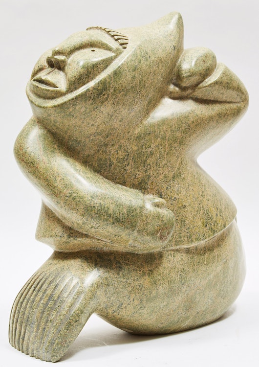 Artwork by Unidentified Inuit Artist, Transforming Shaman