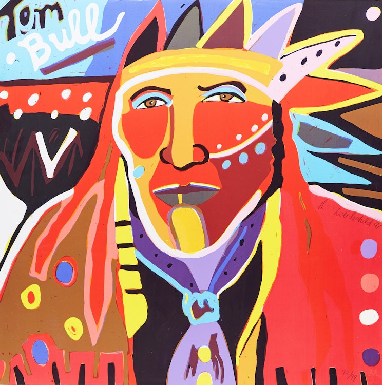 Artwork by George Littlechild, Tom Bull