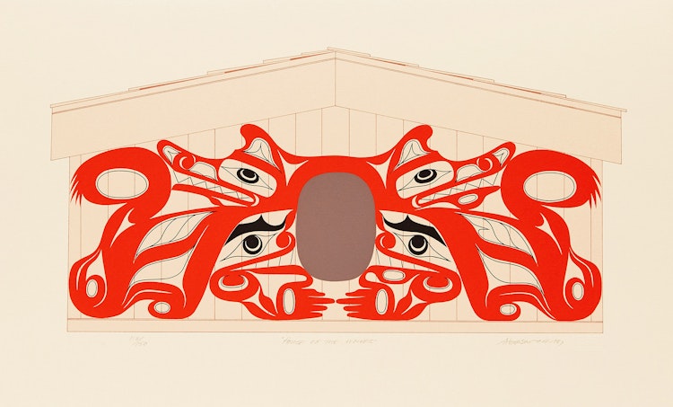 Artwork by Art Thompson, House of Wolves