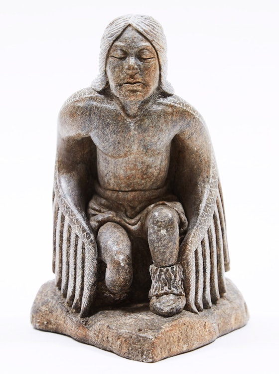 Artwork by Joseph Jacobs, Eagle Hunt Dancer