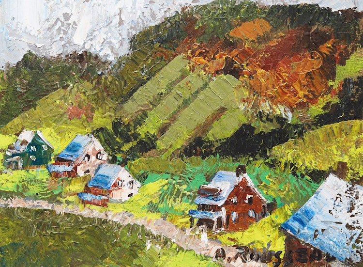 Artwork by Albert Rousseau, Charlevoix