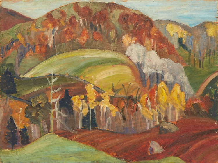 Artwork by Ruth Mary Eliot,  Ontario Landscape