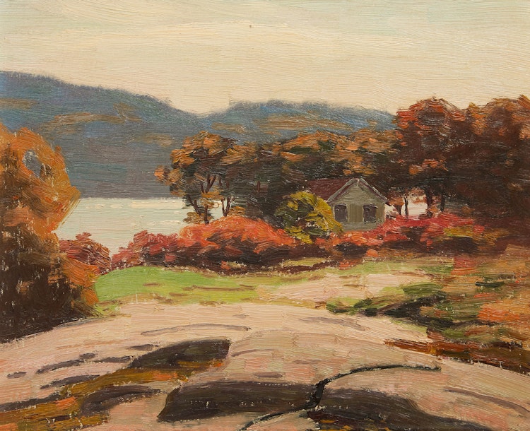 Artwork by George Thomson, Milford Bay