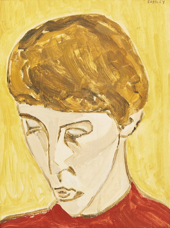 Artwork by Barker Fairley, Brigitte