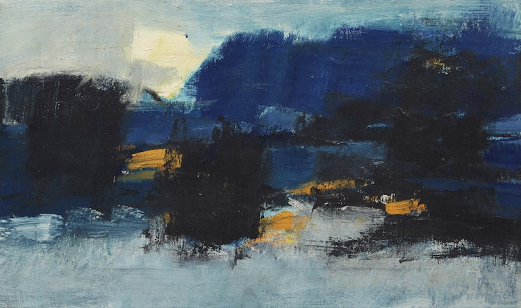 Artwork by Richard Billmeier, Untitled Abstract Composition