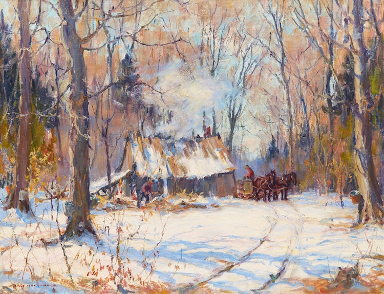 Artwork by Manly Edward MacDonald, Sap Time