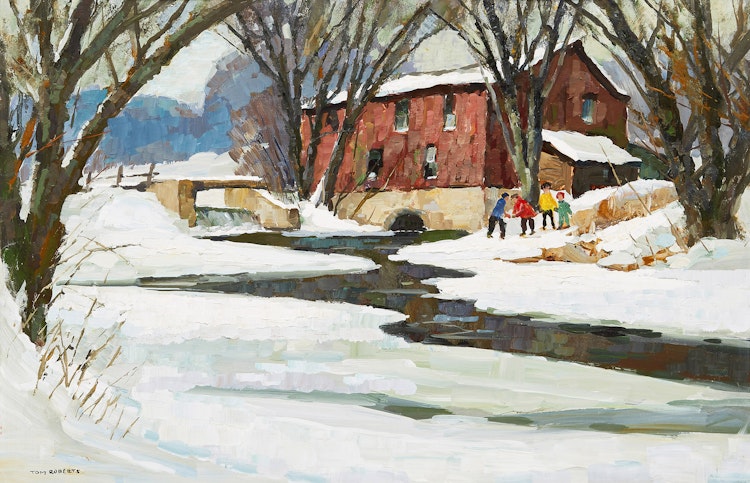 Artwork by Thomas Keith Roberts,  Cheltenham Mill